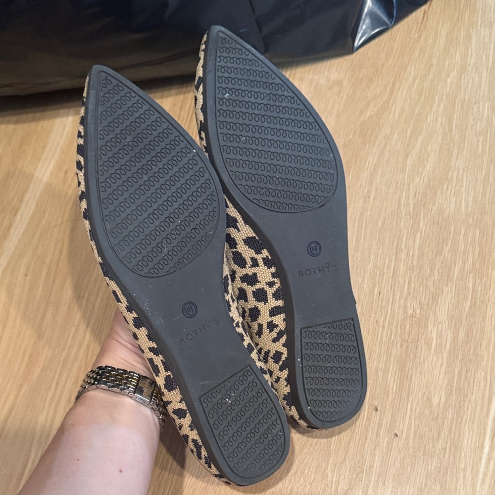 Rothy's Leopard Point Flats - Picture 4 of 4